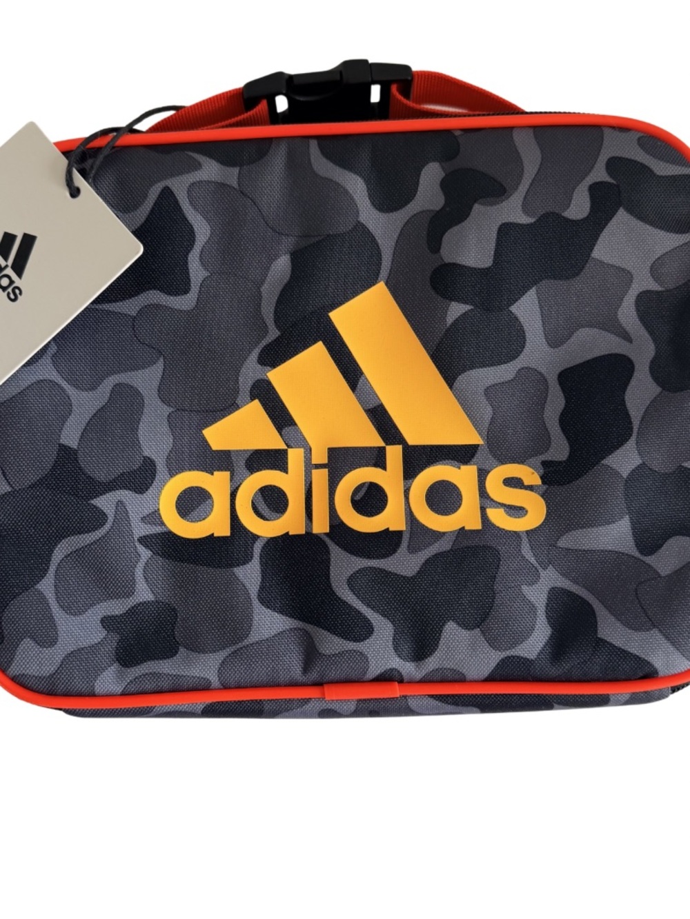 NWT Adidas Foundation Lunch Bag Gray Camo Insulated Cooler